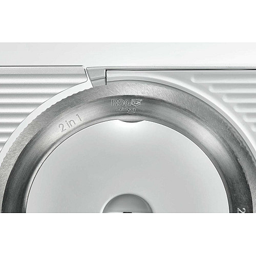 Скиборізка Gorenje, 100Вт, лезо-нержавіюча сталь, діаметр ножа-170мм, корпус-метал/пластик, сірий