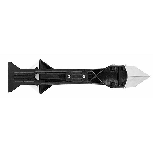 Шпатель для силіконовий та герметика Neo Tools, 185мм, 3-6-10-13-17мм