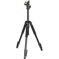 Трипод фотоапарату Hama Traveller-163, кулястий, 47-163см, чорний