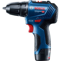 Шурупокрут-дриль акумуляторний Bosch Professional GSR 12V-30 12В 2х2А·год 18·30Нм 420·1600об/хв 0.89кг кейс набір оснастки