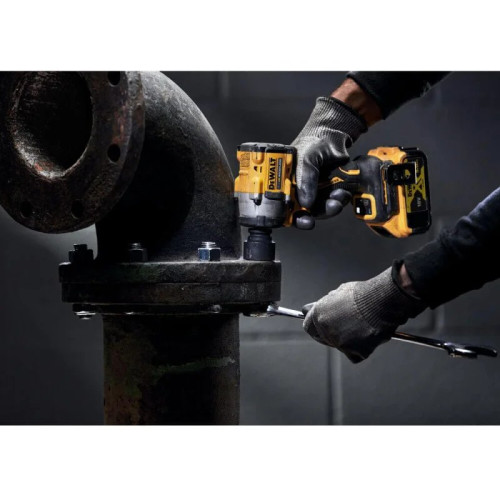 Гайковерт ударний акумуляторний DeWALT XR Li-Ion 18В 610Нм 1400-2500об/хв 3550уд/хв 1/2
