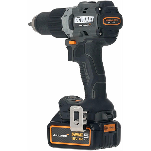 Шуруповерт-дрель ударная аккумуляторная DeWALT McLaren F1 TEAM LIMITED EDITION 18В 2х5А·ч 90Нм 0-450·0-1650об/мин кейс ЗП 1.34кг