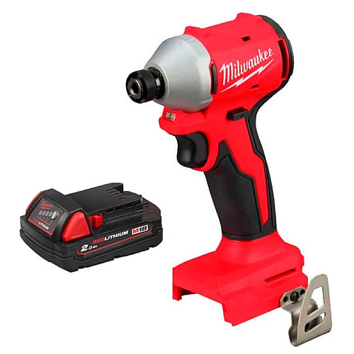Вертолет ударный аккумуляторный Milwaukee M18 BLIDRC-0 18В АКБ1х2А·час 190Нм 0-3600об/мин 1.3кг без АКБ и ЗП