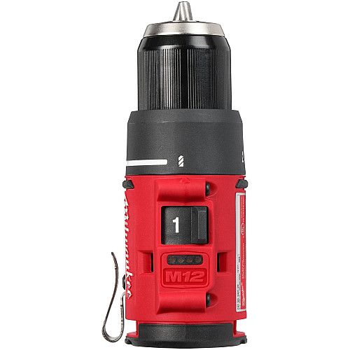 Шуруповерт-дрель аккумуляторная Milwaukee M12 BLDDRC-202C 12В 2х2А·час 40Нм 0-550-1700об/мин ЗП C12C кейс 1.2кг