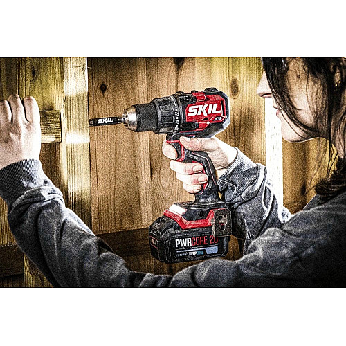 Шуруповерт-дрель аккумуляторная SKIL 3080 CA XP 20В 130Нм 600·2100об/мин 1.55кг без АКБ и ЗП