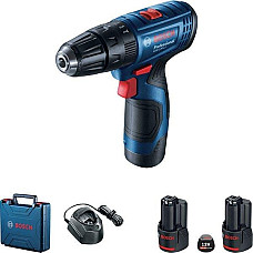 Шуруповерт-дрель аккумуляторная Bosch Professional GSB 120-Li 12В 2х2А·час 11·28Нм 400·1300об/мин 0.89кг