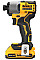 Шуруповерт ударный аккумуляторный DeWalt XR Li-Ion 18В 192Нм 3200об/мин 4200уд/мин 0.88кг без АКБ и ЗП
