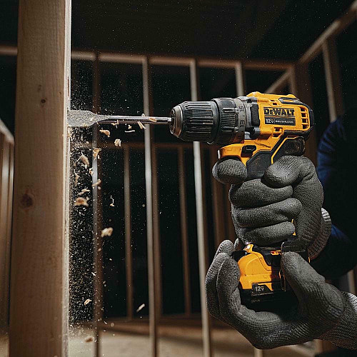 Дриль-шурупокрут DeWalt XR Li-Ion 12В 57.5Нм 425-1500об/хв патрон 10мм 0.9кг без АКБ та ЗП