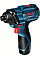 Гвинтоверт ударний акумуляторний Bosch Professional GDR 120-LI 12В 100Нм 1300/2600об/хв М4-М12 1.1кг без АКБ та ЗП