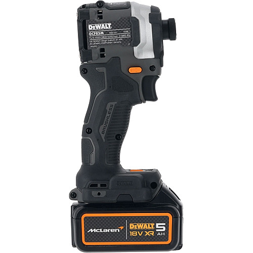 Шуруповерт-дрель ударная аккумуляторная DeWALT McLaren F1 TEAM LIMITED EDITION 18В 2х5А·час 205Нм 1000-2800-3250об/мин кейс ЗП 1.0кг