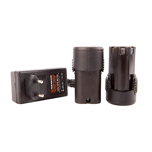 Шуруповерт-дрель аккумуляторная Tekhmann TCD-12/2 BS Kit 12В 1х2А·час 30Нм 0-400·1400об/мин 1кг кейс с принадлежностью