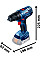Шурупокрут-дриль акумуляторний Bosch Professional GSR 180-LI 18В 2х2А·год 21-54Нм 450·1900об·хв ЗП GAL 18V-20 кейс 1.6кг
