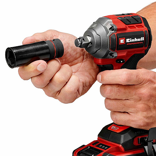 Гайковерт ударный аккумуляторный Einhell Professional TP-CW 18/260-C Li BL-Solo 18В 260Нм 0-2700об/мин 0.95кг без АКБ и ЗП