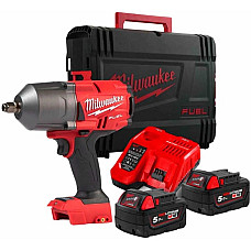 Гайковерт ударний акумуляторний Milwaukee M18 FMTIW2F12-502X 18В АКБ 2х5А·год 881Нм 0-2575об/хв 1/2