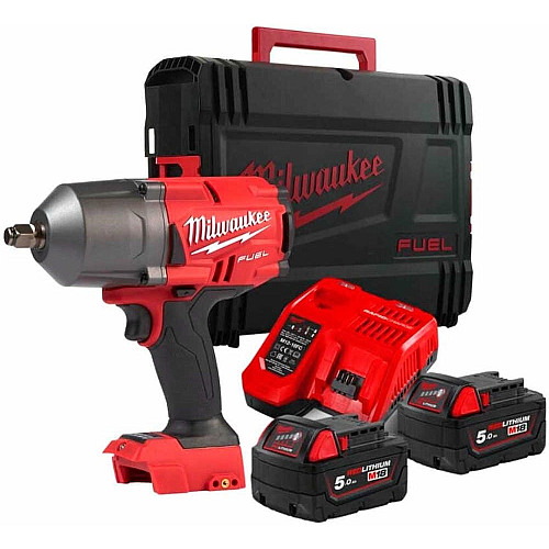 Гайковерт ударный аккумуляторный Milwaukee M18 FMTIW2F12-502X 18В АКБ 2х5А·час 881Нм 0-2575об/мин 1/2