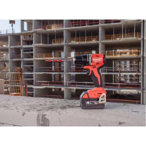 Шурупокрут-дриль акумуляторний Milwaukee М18 BLPDRC-422С 18В 1х2А·год 1х4А·год 60Нм 500·1700об/хв ЗП M12-18C кейс 1.5кг