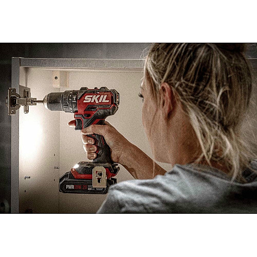 Шуруповерт-дрель ударная аккумуляторная SKIL 3075 CA Compact 20В 1х2.5А·час 60Нм 500·180об/мин 0.9кг
