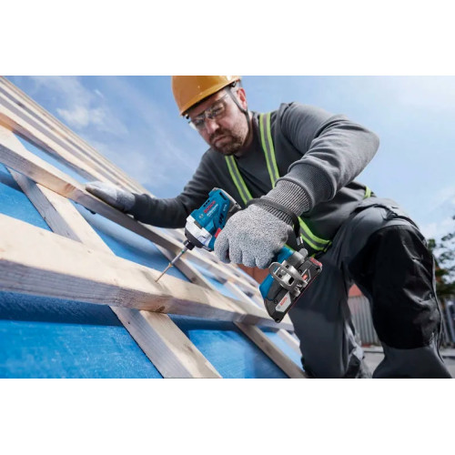 Гвинтоверт ударний акумуляторний Bosch Professional GDR 18V-215 18В 215Нм 3800об/хв M6-M16 1кг без АКБ та ЗП