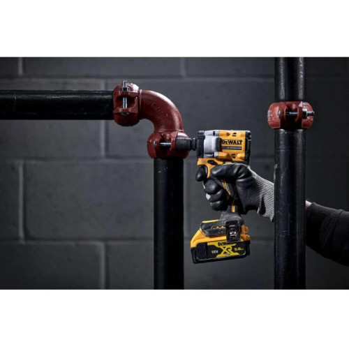 Гайковерт ударний акумуляторний DeWALT XR Li-Ion 18В 610Нм 1400-2500об/хв 3550уд/хв 1/2