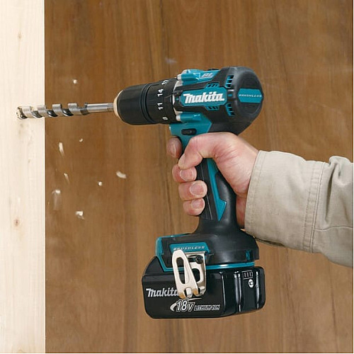 Шуруповерт-дрель аккумуляторная Makita DHP487Z 18В 25·40Нм 0-500·0-1700об/мин 1.4кг без АКБ и ЗП