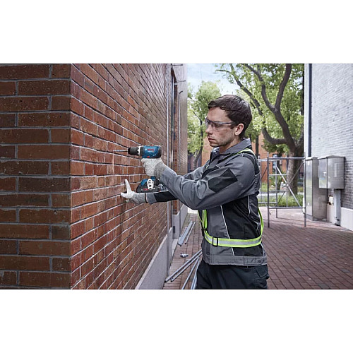 Шуруповерт-дрель ударная аккумуляторная Bosch Professional GSB 18V-65 18В 2х5А·час 31·65Нм 0-2100об/мин ЗП GAL18V-40 кейс 1.12кг