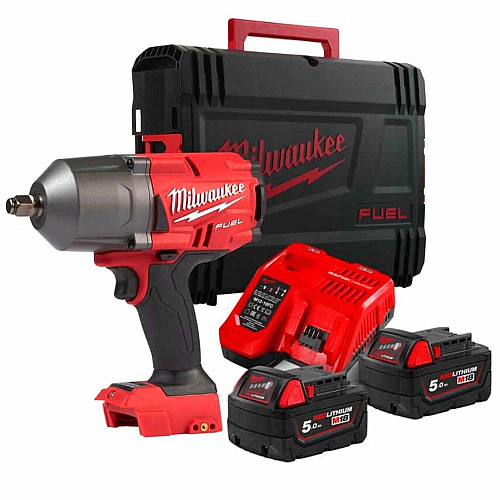 Гайковерт ударный аккумуляторный Milwaukee M18 FMTIW2F12-502X 18В АКБ 2х5А·час 881Нм 0-2575об/мин 1/2