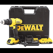 Дриль-шурупокрут DeWalt XR Li-Ion 18В акб 2х2А·год 42Нм 450-1800об/хв патрон 13мм ЗП кейс 1.28кг
