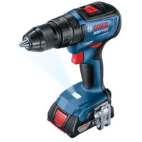 Шуруповерт-дрель ударная аккумуляторная Bosch Professional GSB 18 V-50 18В 2х2.0А·час 28·50Нм 460-1800об/мин кейс ЗП 1.1кг