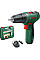 Шурупокрут-дриль акумуляторний Bosch EasyDrill 1200 12В 1х1.5А·год 30Нм 0-400·1500об/хв 0.94кг кейс
