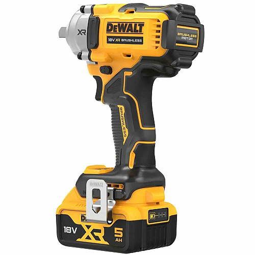 Гайковерт ударный DeWalt XR Li-Ion 18В акб 2х5А·час 1084Нм 2000об/мин 3250уд/мин 1/2