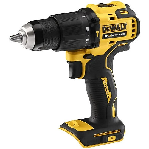Дрель-шуруповерт ударная DeWalt XR Li-Ion 18В 65Нм 450-1650об/мин патрон 13мм 1.2кг без АКБ и ЗП