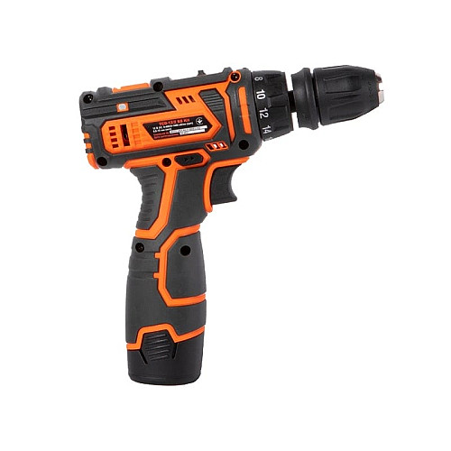 Шуруповерт-дрель аккумуляторная Tekhmann TCD-12/2 BS Kit 12В 1х2А·час 30Нм 0-400·1400об/мин 1кг кейс с принадлежностью