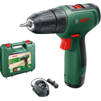 Шурупокрут-дриль акумуляторний Bosch EasyDrill 1200 12В 1х1.5А·год 30Нм 0-400·1500об/хв 0.94кг кейс