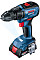 Шурупокрут-дриль акумуляторний Bosch Professional GSR 18 V-50 18В 2х2А·год 28·50·50Нм 460·1800об/хв 1кг кейс аксесуари