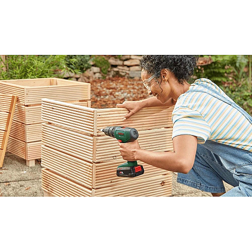 Шуруповерт-дрель аккумуляторная Bosch EasyImpact 18V-40 18В 1х2А·час 20·38Нм 0-430·0-1630об/мин кейс ЗП 1.4кг