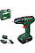 Шуруповерт-дрель аккумуляторная Bosch EasyImpact 18V-38 18В 1х2А·час 20·38Нм 0-430·0-1630об/мин кейс ЗП 1.4кг