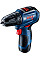 Шуруповерт-дрель аккумуляторная Bosch Professional GSR 12V-30 12В 2x2.0А·час 30Нм 420·1600об/мин кейс 0.78кг