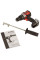 Шурупокрут-дриль акумуляторний Vitals Professional AU 18120 BL SmartLine+ 18В 120·60Нм 500·2000об/хв кейс 2.06кг без АКБ та ЗП