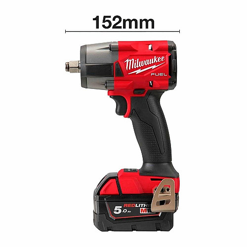 Гайковерт ударный аккумуляторный Milwaukee M18 FMTIW2F12-502X 18В АКБ 2х5А·час 881Нм 0-2575об/мин 1/2