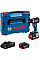 Шуруповерт-дрель ударная аккумуляторная Bosch Professional GSR 18V-90 C 18В 2х5А·час 36-64Нм 0-2100об/мин кейс 1.1кг