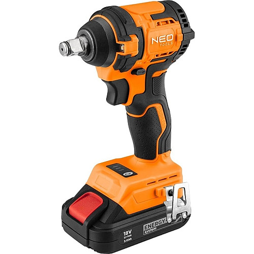 Гайковерт ударный Neo Tools Energy+ 18В 350Нм 2500об/мин 1/2