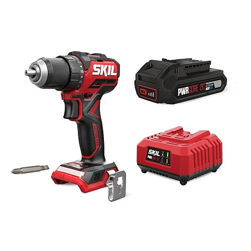 Шуруповерт-дрель аккумуляторная SKIL 3065 CA Compact 20В 1х2.5А·час 60Нм 500·1800об/мин 0.9кг