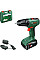 Шуруповерт-дрель аккумуляторная Bosch EasyImpact 18V-38 18В 1х2А·час 20·38Нм 0-430·0-1630об/мин кейс ЗП 1.4кг