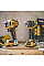 Набір із двох акумуляторних інструментів DeWalt 18В XR дриль-шурупокрут DCD709 шурупокрут ударний DCF80 акб 2х2А·год ЗП та кейс 5.9кг