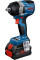 Гайковерт ударний акумуляторний Bosch Professional GDS 18V-750C 18В 2x8А·год до 270/380/750Нм 3000об/хв квадрат 1/2