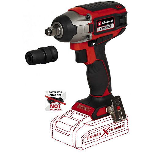 Гайковерт ударный аккумуляторный Einhell Professional IMPAXXO 18/230 PXC 18В 230Нм 2900об/мин 1.17кг без АКБ и ЗП