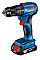 Шурупокрут-дриль ударний акумуляторний Bosch Professional GSB 185-LI 18В 2х2.0А·год 50Нм 500·1900об/хв кейс 1кг
