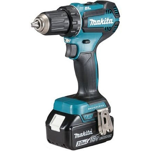 Шуруповерт-дрель аккумуляторная Makita DDF485RFJ 18В 2х3А·час 27·50Нм 0-500·0-1900об/мин 1.4кг