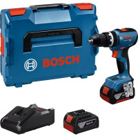 Шуруповерт-дрель ударная аккумуляторная Bosch Professional GSB 18V-65 18В 2х5А·час 31·65Нм 0-2100об/мин ЗП GAL18V-40 кейс 1.12кг