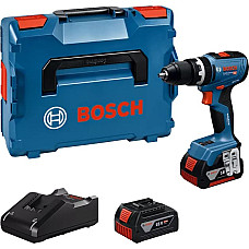 Шуруповерт-дрель ударная аккумуляторная Bosch Professional GSB 18V-65 18В 2х5А·час 31·65Нм 0-2100об/мин ЗП GAL18V-40 кейс 1.12кг